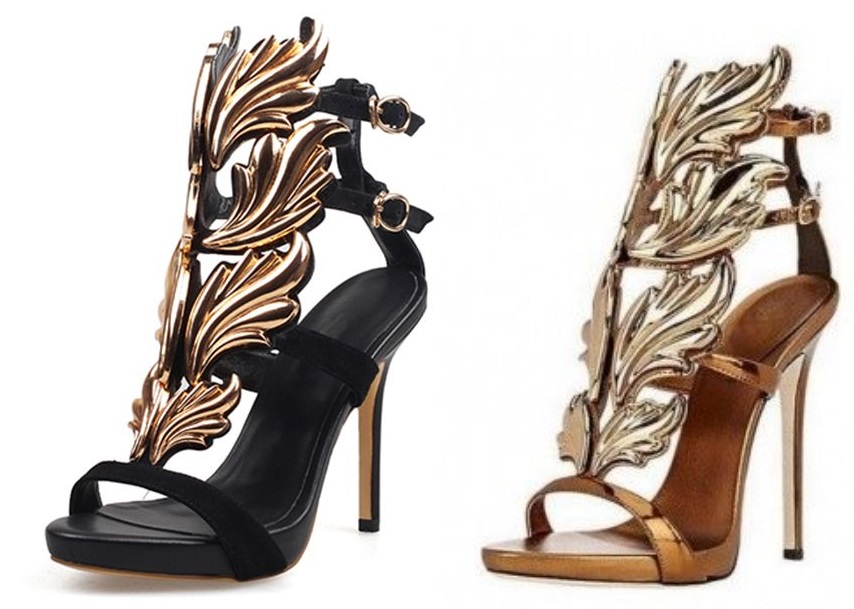 Jessica Buurman Giuseppe Zanotti Cruel Sandals Dupes