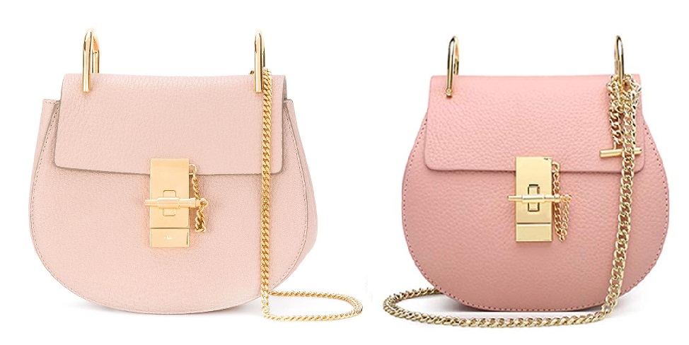 Pink Chloe Drew Shoulder Bag and Pink Chloe Drew Bags Look-Alikes