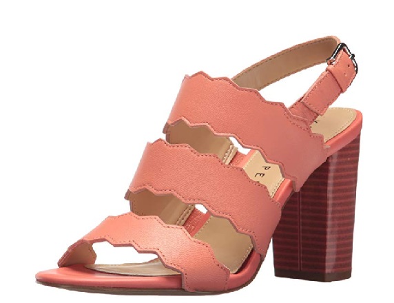 Pink Chloe Lauren Scalloped Sandals Dupes