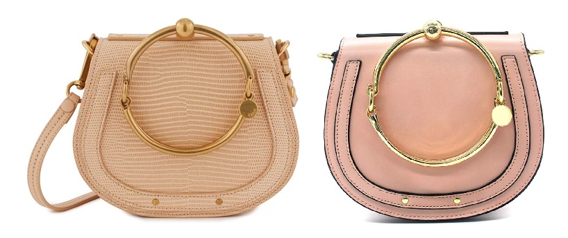 Pink Chloe Small Bracelt Nile Bag Alternatives