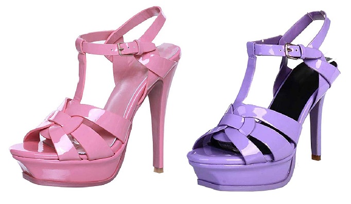 Purple YSL Tribute Sandals Dupes