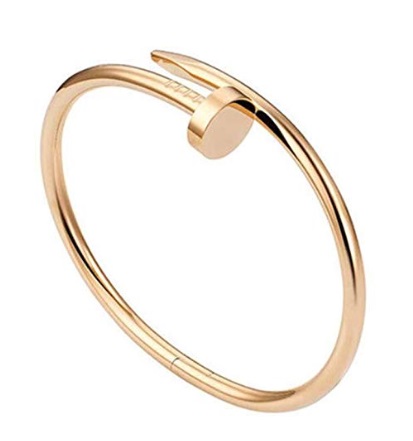 Rose Gold Cartier Inspired Bracelet Look-Alikes