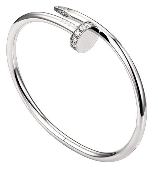 Silver Cartier Juste un Clou Bracelet Dupes