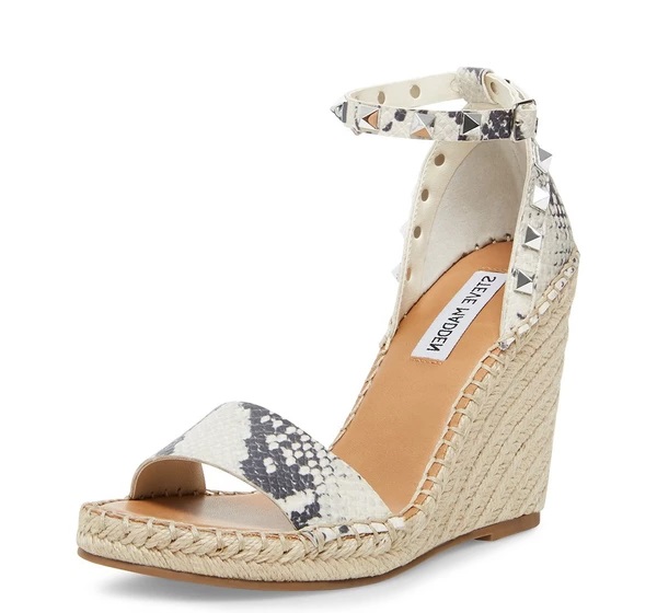 Steve Madden Mckenna Natural Snake Wedges Valentino Wedges Alternatives