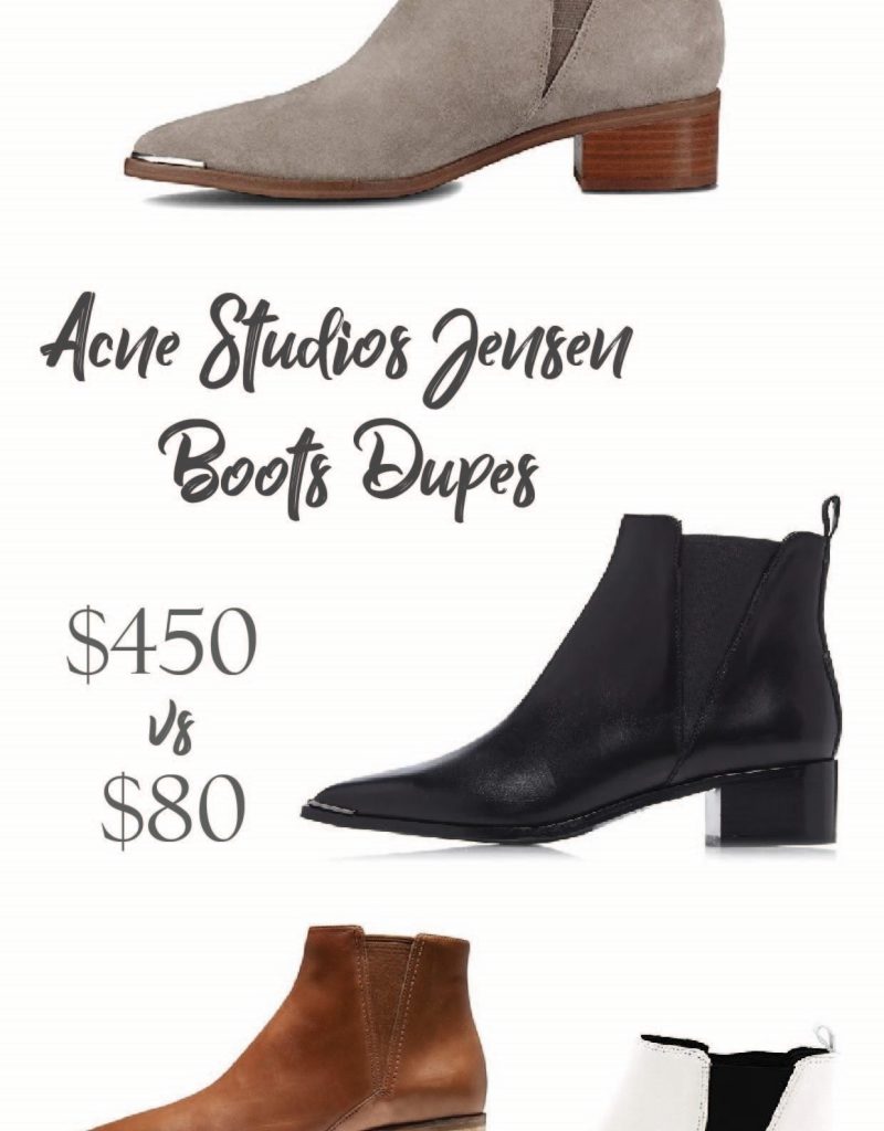 Acne Jensen Leather Boots Dupes, Look-Alikes and Alternatives