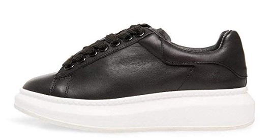 Black Alexander McQueen Oversized Sneakers Dupes