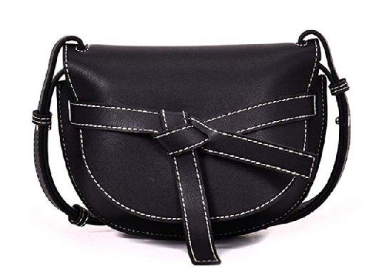 Black Loewe Gate Bag Look-Alike