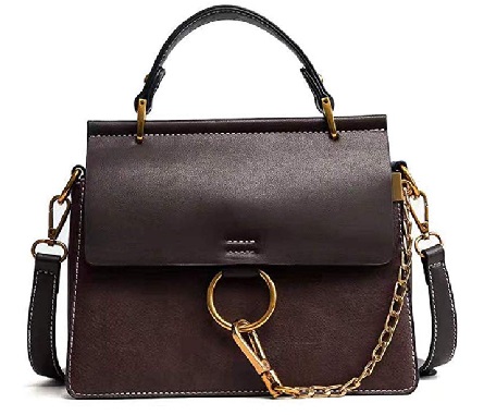 Dark Brown Chloe Faye Medium Bag Dupes