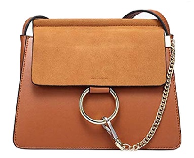 Light Brown Chloe Faye Medium Bag Dupes