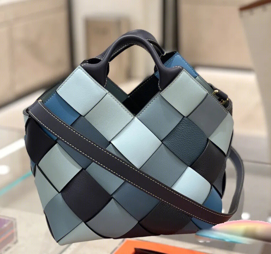 Blue Loewe Surplus Basket Bag Dupes